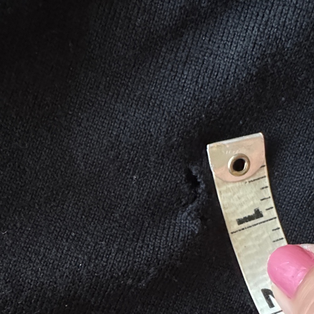 Burberry Black Crewneck Polo Sweater - Picture 6 of 6